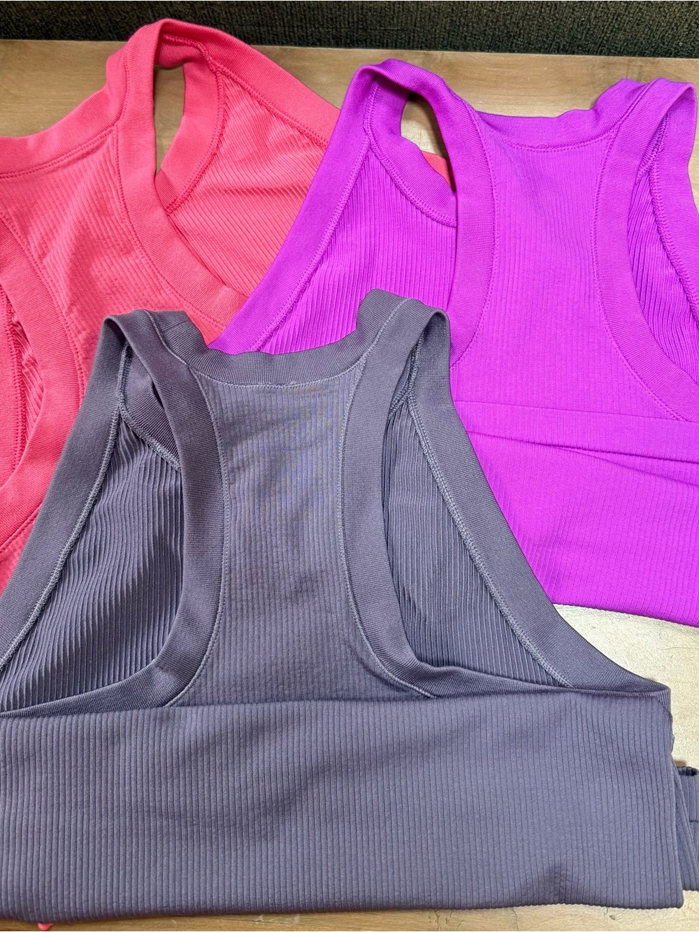 Athleta Renew ribbed Racerback tank - Picture 2 of 4
